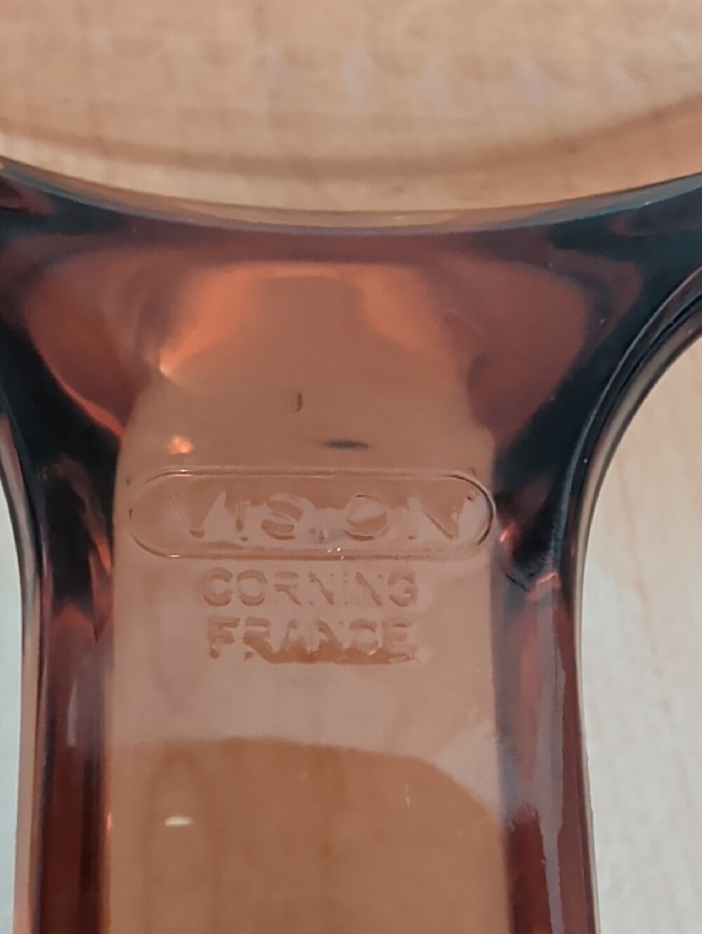 Corningware Vision ,Smoky Brown Glass Skillet . πππ - Picture 2 of 5